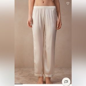 INTIMISSIMI Silk Satin Pajama Pants IVORY- NWT